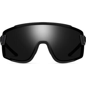NWT SMITH Wildcat Sunglasses with ChromaPop Lens Biking,Matte Black/Black Lens